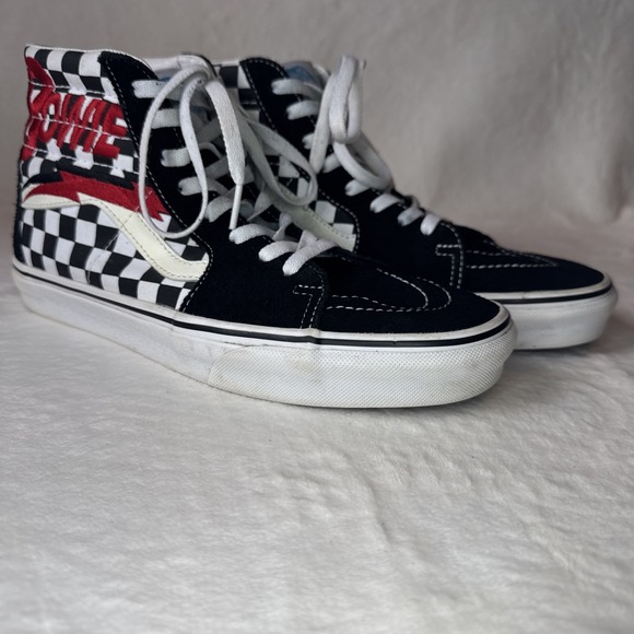 Vans Other - Vans Sk8-Hi Shoes Mens Size 9 Womens 10.5 David Bowie Checkerboard 2019